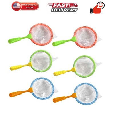 Durable Kids Bug Catcher Nets, 6PCS Insect Collecting Net Bath Toy Adventure ...