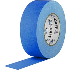 Adorama 50 Yardsx2" Gaffer Tape, Fluorescent Blue