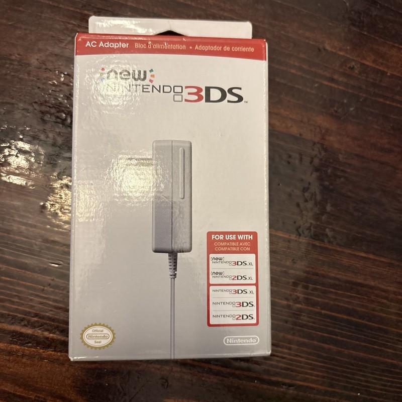 New Nintendo 3DS OFFICIAL AC Adapter