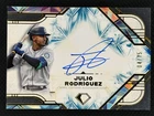 Julio Rodriguez 4/15 2025 Topps Diamond Icons Autograph Card