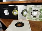 Lot of 5: BEATLES 45 rpm – (on APPLE) (Pale Green & Dark Label) And Swan