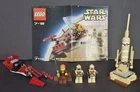 LEGO Vintage Star Wars (2002) Set #7113 Tusken Raider Encounter 100% w Manual