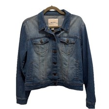 Nine West Women’s Blue Denim Jacket Medium