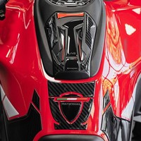 Aufkleber 3D Motorrad FüR Ducati Multistrada V4 2024-2026 Tank-Schutzfolie