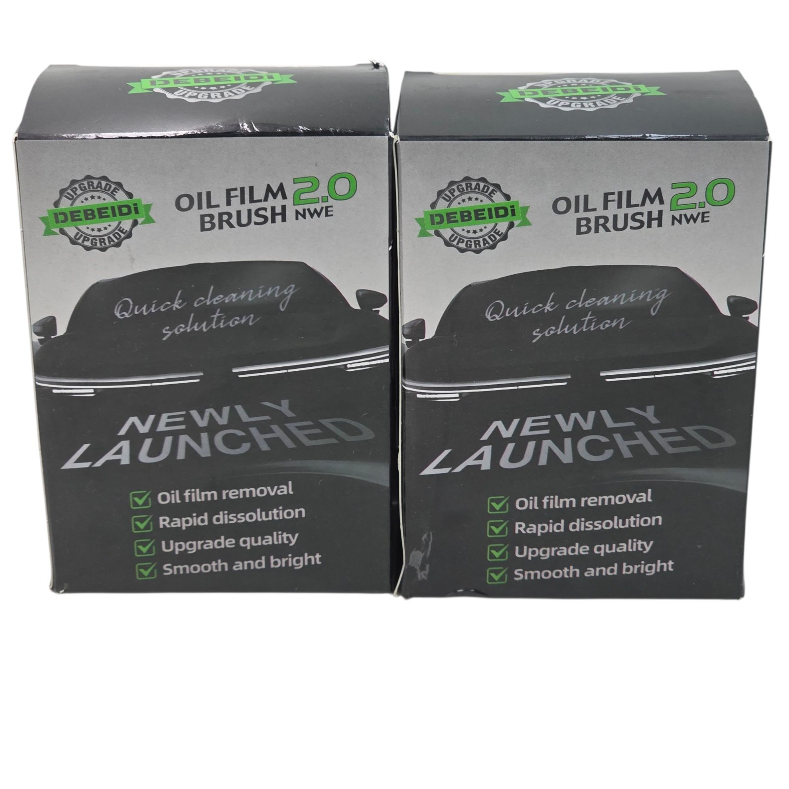2 Pack 150ml Automotive Debeldi Oil Film Cleaning Brush 2.0 NWE