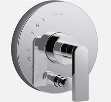 KOHLER K-T73117-4-CP Composed Valve Trim with Diverter Lever Handle For Rite-T