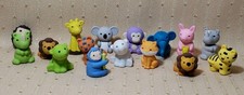16 PIECE GROUPING OF MINI ANIMAL PUZZLE ERASERS
