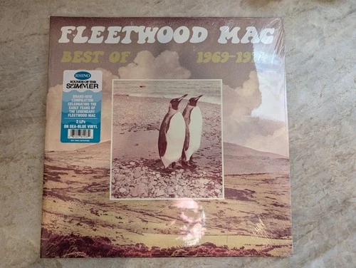 Fleetwood Mac – Best Of 1969-1974 - Sea Blue Vinyl - 2 LP Sealed Gatefold!