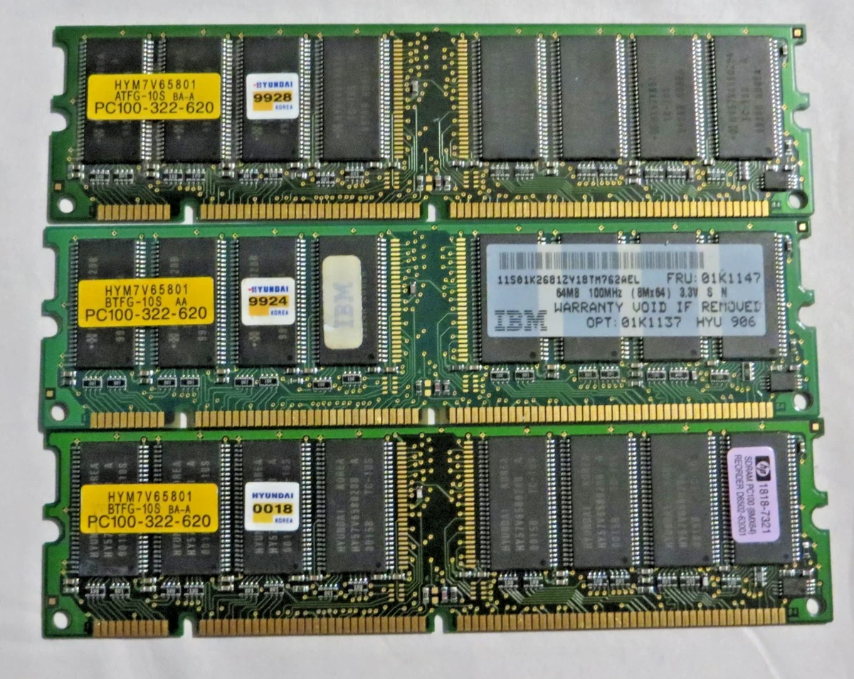 PC100 Computer SDR SDRAM for sale | eBay