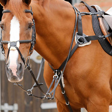 Premier Equine Invorio 5 Point Breastplate Black