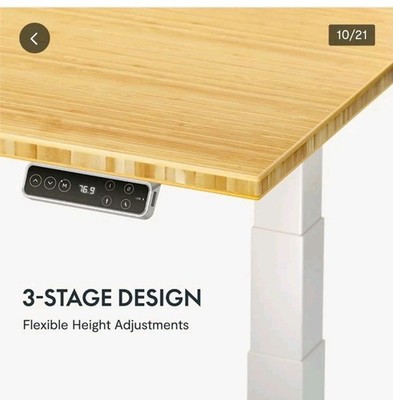 FlexiSpot E7WE Electric Adjustable Standing Desk Chipboard