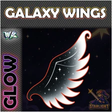 Roblox World Zero WZ - GALAXY WINGS - GLOWING HEX ITEMS