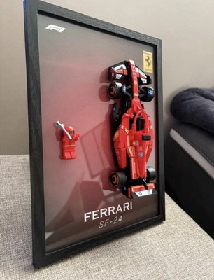 Schwarz oder Weiß Wandrahmen Deko F1 (Speed Champions) 21/297 