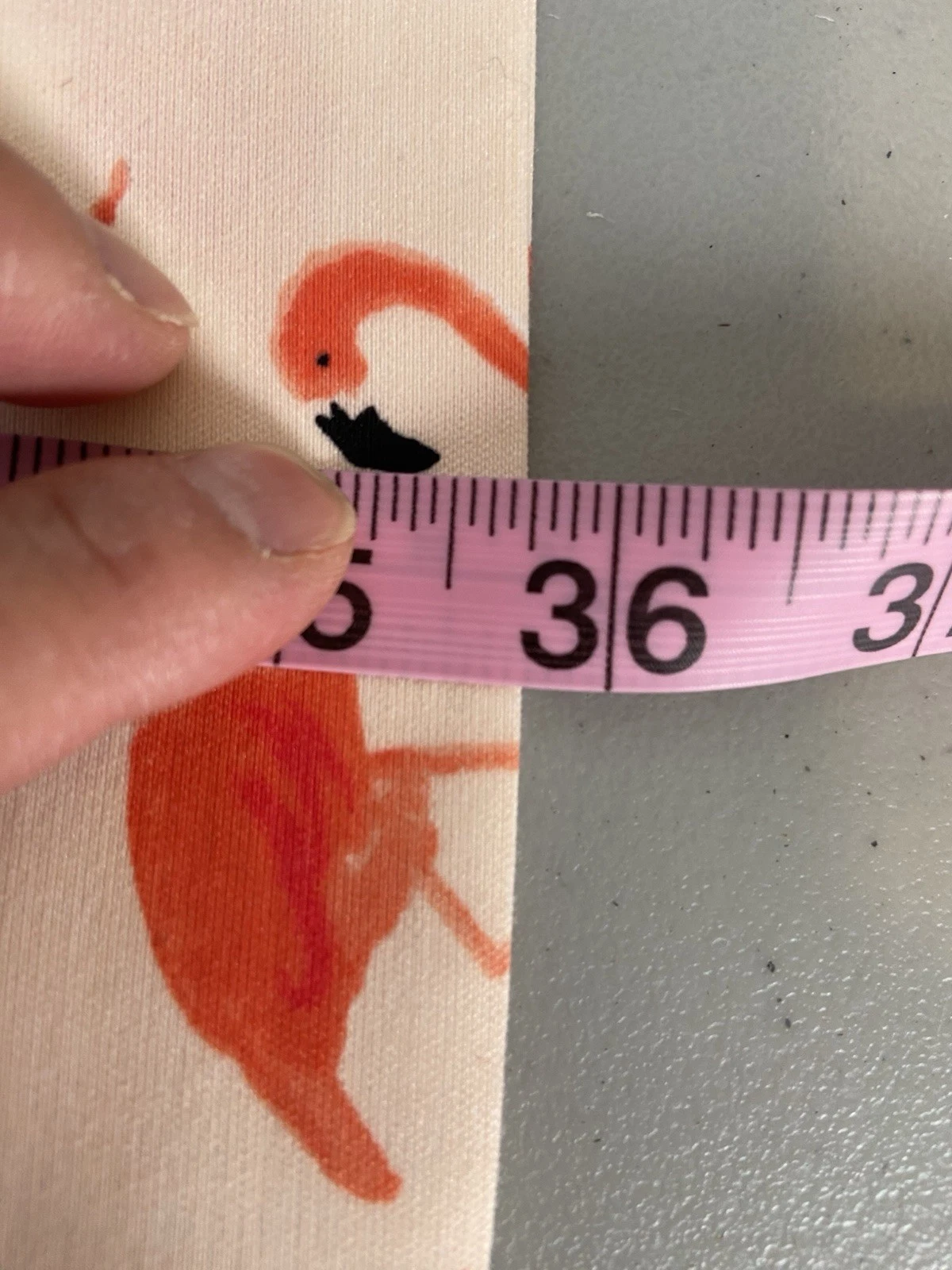 Abito tubino donna Kate Spade multicolore stampa fenicottero manica corta taglia 6