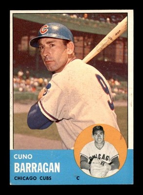 1963 Topps #557 Cuno Barragan   NM/NM+ X3622353