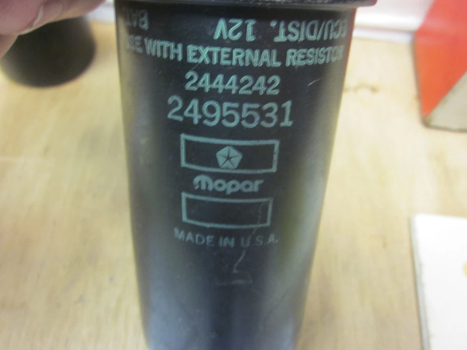 3 MOPAR COILS PN 2495531 2444242 2444241 DODGE PLYMOUTH CHRYSLER 1964 1965 1966 - Image 3 of 4