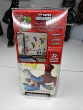 Nintendo Super Mario Bros Wii Peel  Stick Wall Decals 35 RoomMate New Luigi Old