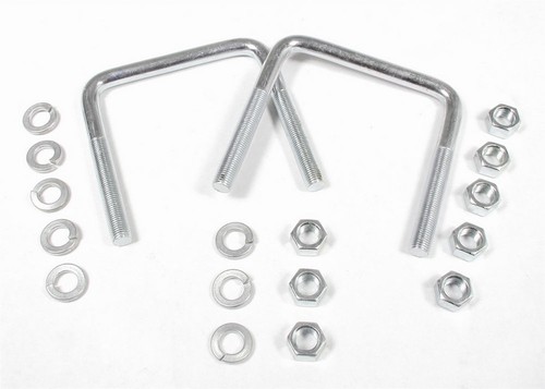 Lakewood 20570, Pair of U-Bolt Kit Steel Zinc High Performance & Racing Parts - Picture 2 of 9