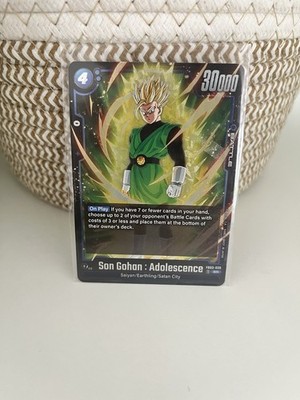 Dragon Ball Raging Roar Super Rare ENG FB03-039 Son Gohan Adolescence SR