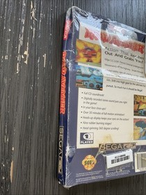 SEGA CD 1993 Road Avenger Original Package & Wrap (Box is Pressed down)