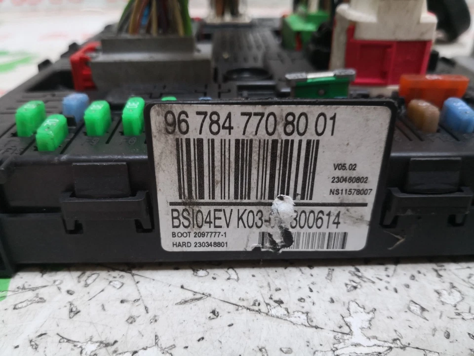 KIT CENTRALINA MOTORE PEUGEOT 2008 1.6 HDI 0281030546 5825 Foto 2 de 3