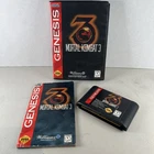 Mortal Kombat 3 (Sega Genesis Vintage Video Game, 1995) CIB Not Tested.