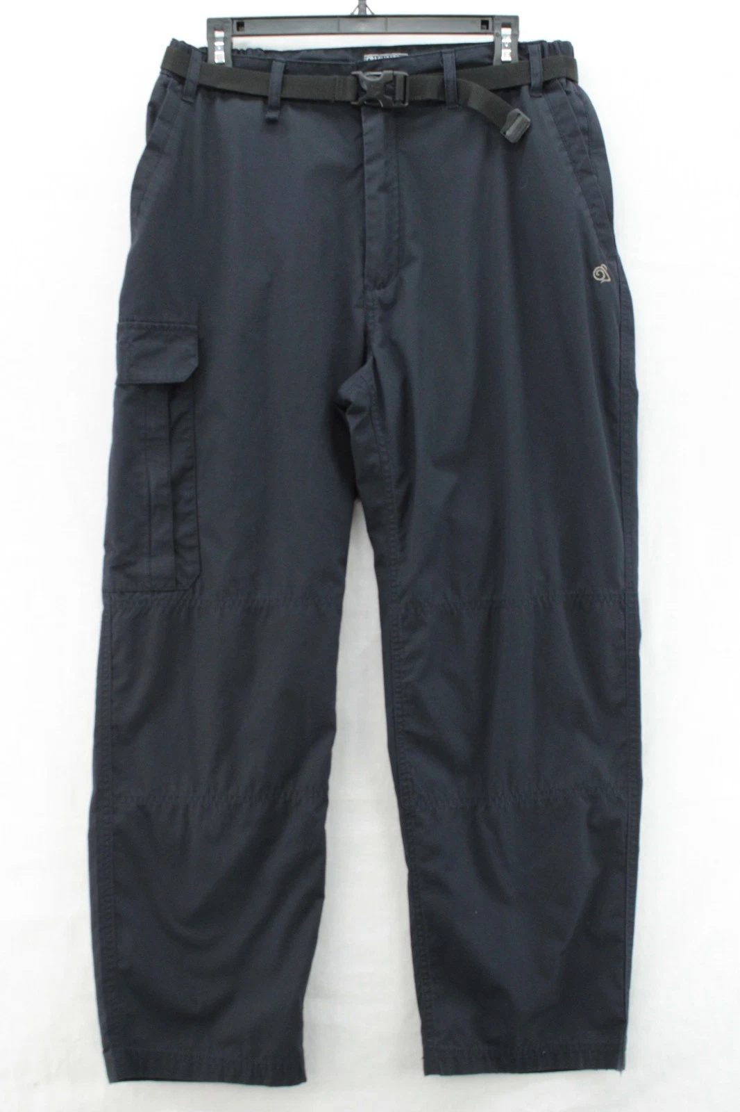 Craghoppers Kiwi Pro Cargo Pants Mens 34 Navy Blue Performance Belted Gorpcore