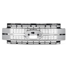 For 2017-2019 Super Duty F-250 F350 Ford Platinum Bumper Chrome Grille Grill New