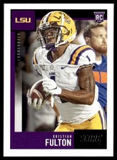 2020 Score Kristian Fulton Rookie LSU Tigers #334