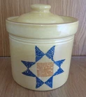 Pfaltzgraff Stoneware 509 American Folk Art 1 Quart Canister
