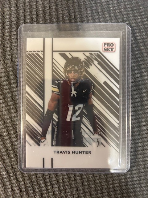 2025 Leaf Pro Set TRAVIS HUNTER #1/1  Production Proof