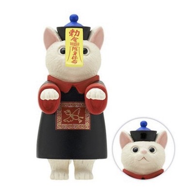 Gashapon Gacha Kitan Club Zombie Cat Mini Figure Capsule Toy Milk
