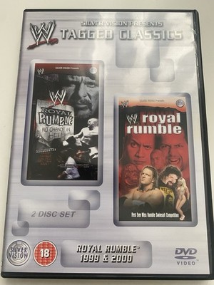 WWE DVD Royal Rumble 1999 & 2000 Tagged Classics * The Rock Vs Mankind I Quit
