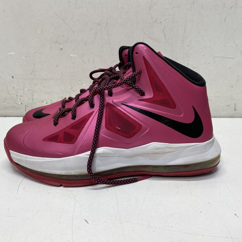 Nike Pink/Black Solid Sneaker Athletic Shoes Girls Size 7Y