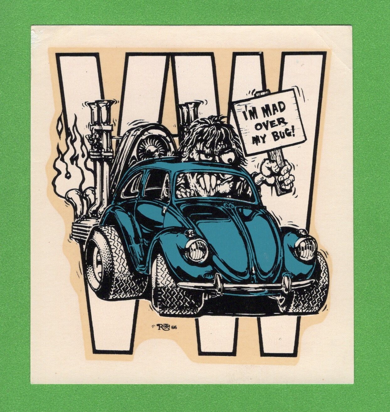 VINTAGE ORIGINAL 1966 ED ROTH