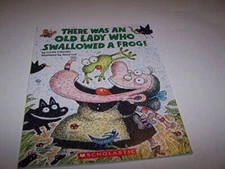 There Was an Old Lady Who Swallowed a Frog! - Paperback - VERY GOOD