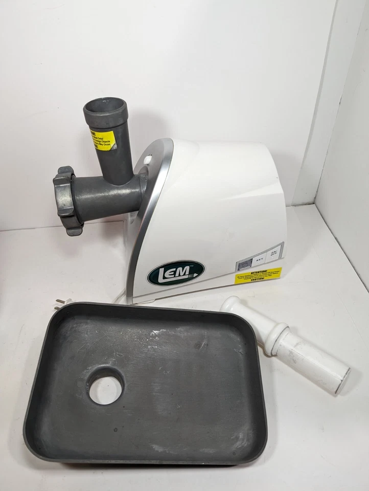 LEM #8 200 Watt Electric Meat Grinder Model #822 - Works Good  - Image 2 of 3