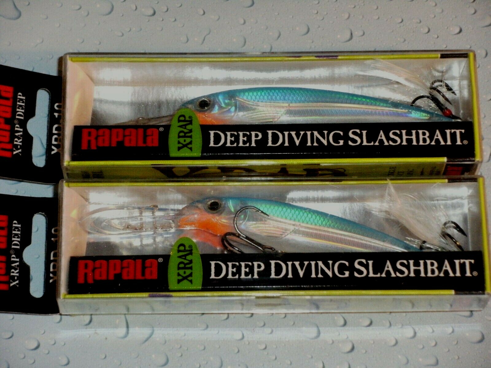 Rapala X-Rap XRD10-SB Silver Blue 4/" 100mm Deep Diving Slashbait Crankbait Lure