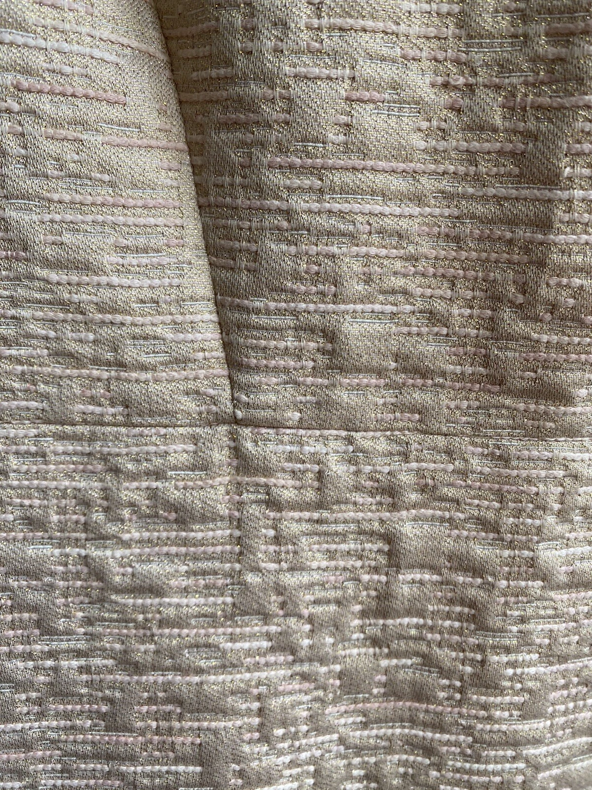 ABITO SMANICATO ROSA E ORO KATE SPADE PARTY TAGLIA US 4 UK 8 N0:26