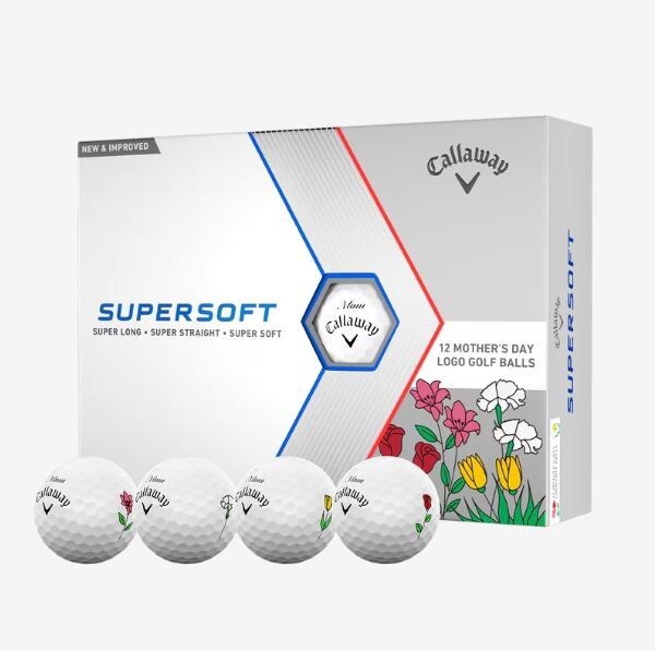 Callaway Supersoft Mother's Day Edition Flower Golf BALL 12PCS SET