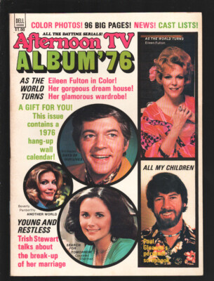 MAG: Afternoon TV  12/1975-Dell-Guiding Light-Ryan's Hope-Another World-Loade...