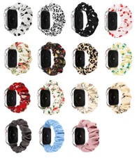 For Apple Watch Series SE 6 5 4 3 2 1 iWatch Band Scrunchie Elastic Watch Strap