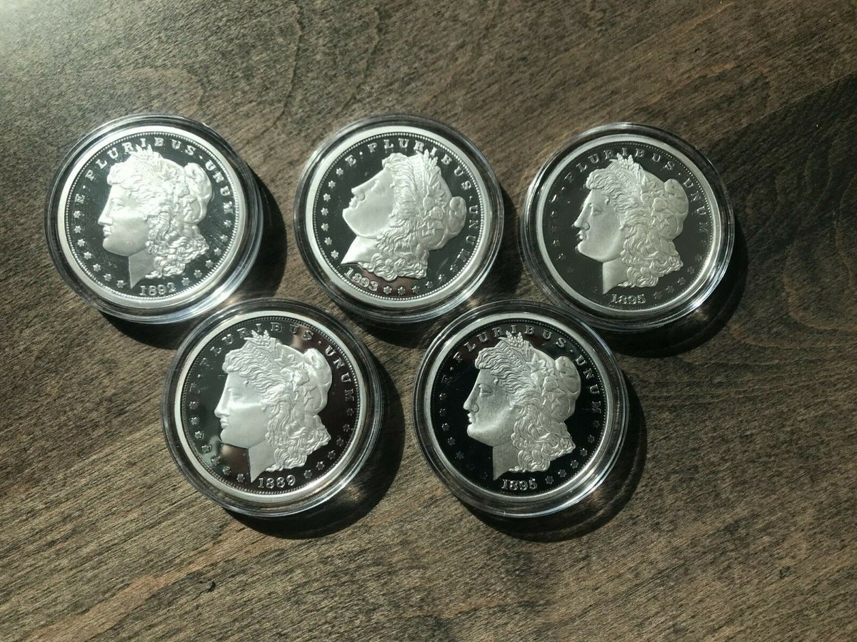 The $2.5 Million Dollar Morgan Tribute Proof Set (5-piece) | eBay