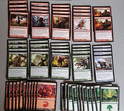 best green red cards mtg Amazon.com: Elite Red Green Dragon Deck - Modern Legal - Custom Built -  Magic The Gathering - MTG main image 0