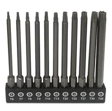 11-Piece Shark Vacuum Screwdriver Security Bit Set S2 Steel Magnetic Security...