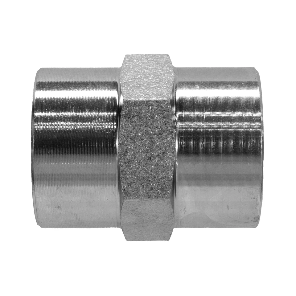 GATES 5000-08-08 Hydraulic Fitting 1/2" Female Pipe x 1/2" Female Pipe 5000-8-8