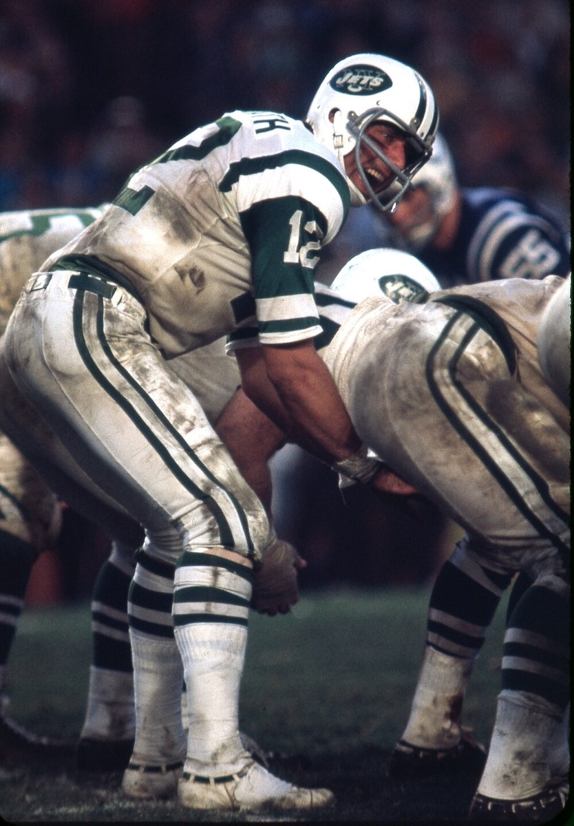 ジョー・ナマス ニューヨーク・ジェッツ ジャージ 1969年 1969 New York Jets Super Bowl Champs Team Signed Jersey Joe