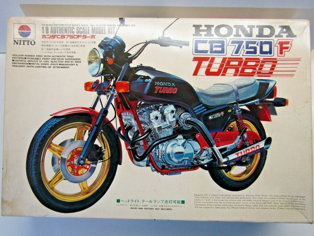 Nitto Vintage 1:8 Scale Honda CB750F Turbo Model Kit - New - Kit # 781-2500