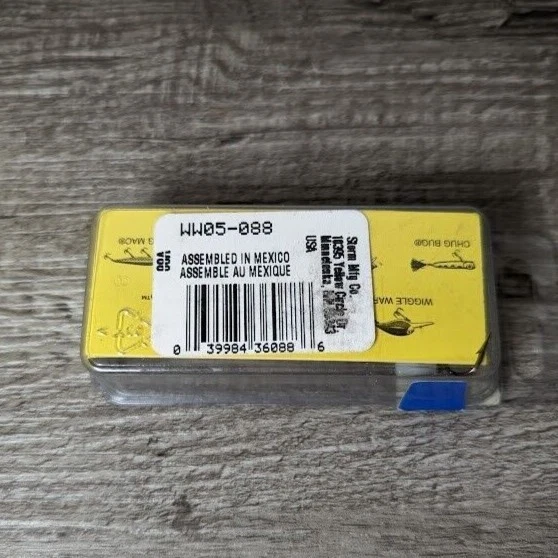 Vintage Storm Pre-Rapala Wiggle Wart V88 BLUE Crank Bait Fishing Lure🍒 SEALED - Image 3 of 3