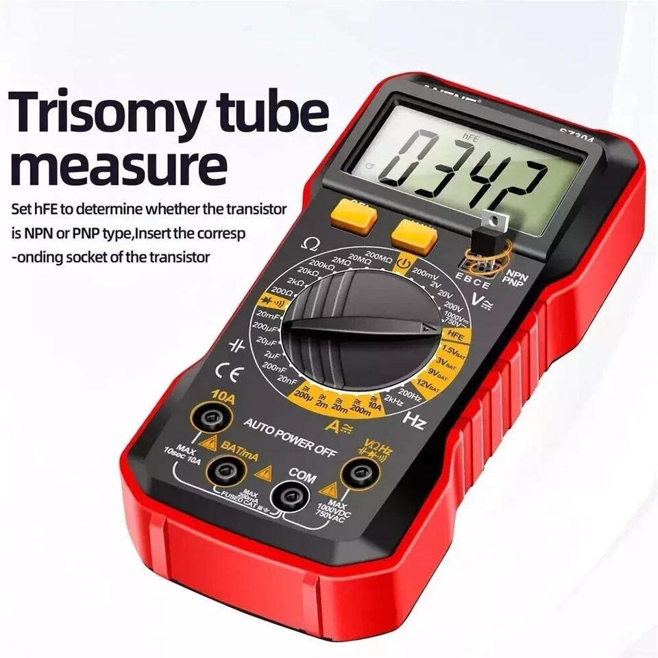 Handheld True Rms Multimeter SZ304 Multifunction 1999 Counts Digital Multimeter True RMS Handheld | eBay